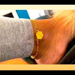 Initial Letter Anklet
